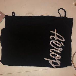 Aeropostale Thin Strap Black Tank